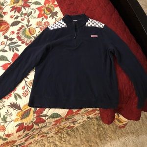 Vineyard vines xl shep navy sailboats